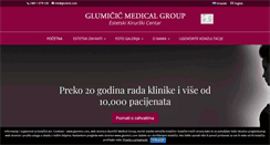 Desktop Screenshot of glumicic.com