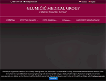 Tablet Screenshot of glumicic.com